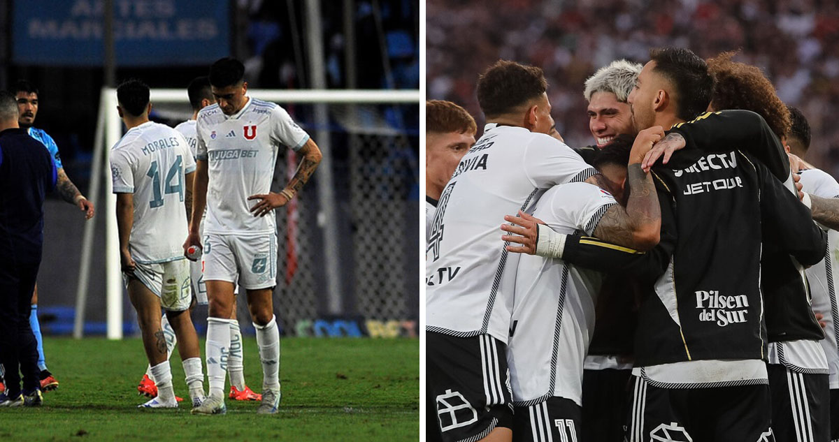 Colo Colo le ganó a La U en la ANFP.