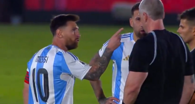 Las duras palabras de Messi a juez Daronco en derrota de Argentina ante Paraguay por Eliminatorias