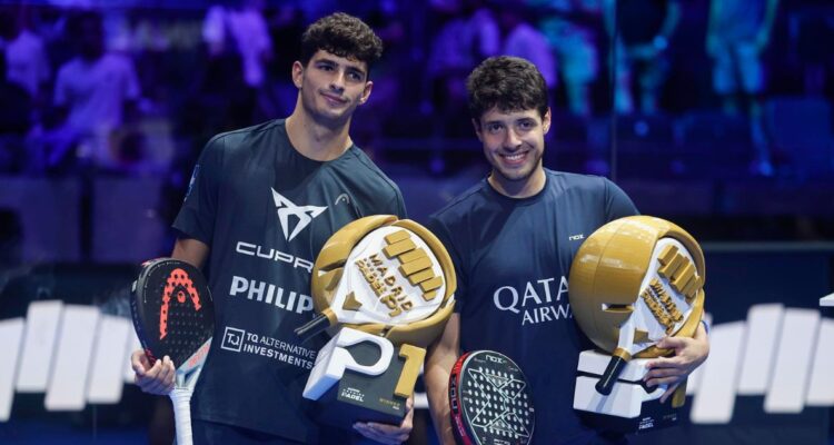 Arturo Coello y Agustín Tapia, en la cima del pádel mundial