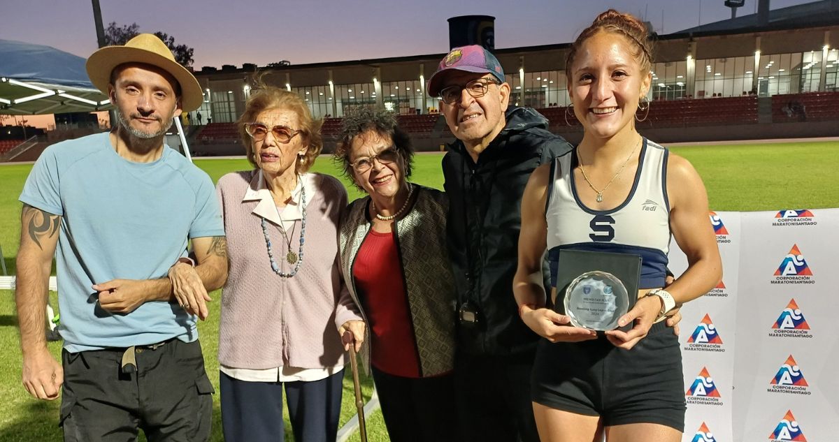 Gran evento de atletismo en el Parque Estadio Nacional