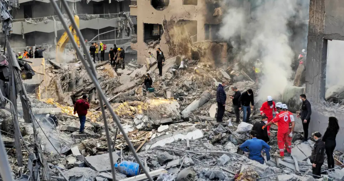 Aumentan a 11 los muertos por bombardeo israelí en Beirut