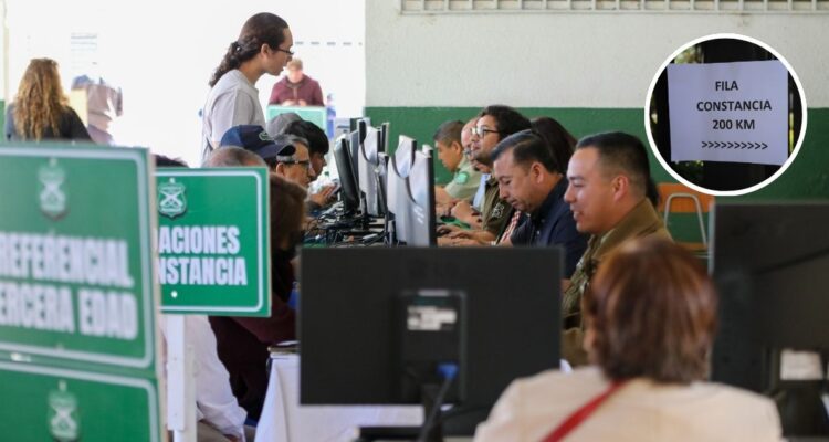 Carabineros suma más de 350 mil excusas por no votar al estar a más de 200 km del local de votación