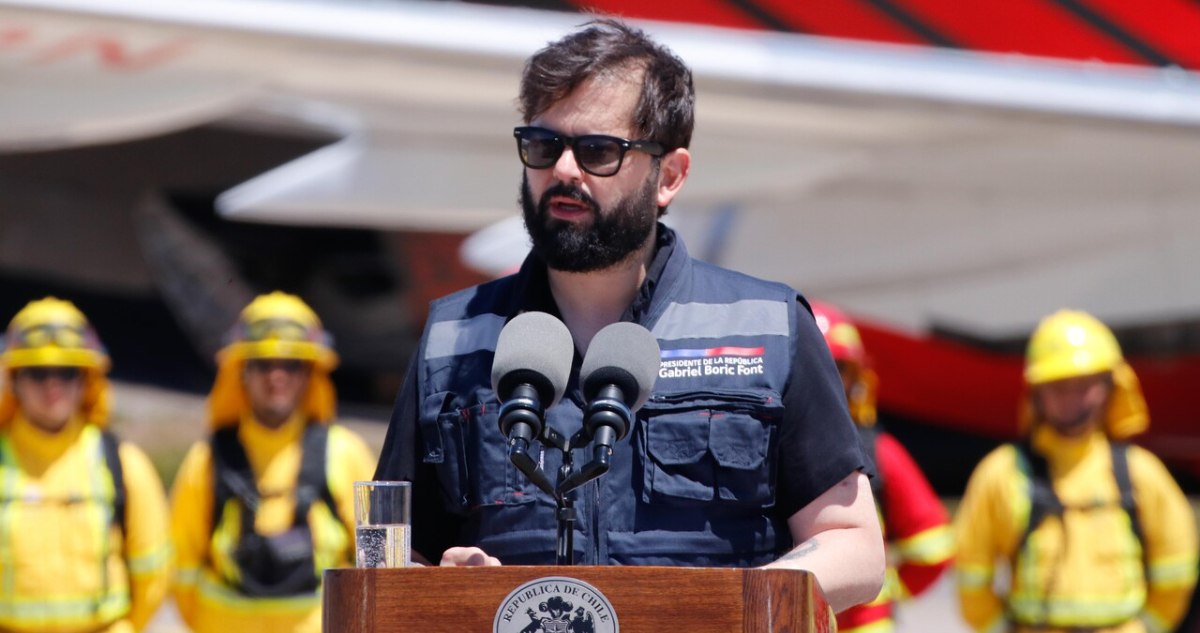 Presidente Boric aseveró que no habrá impunidad por megaincendio en región de Valparaíso