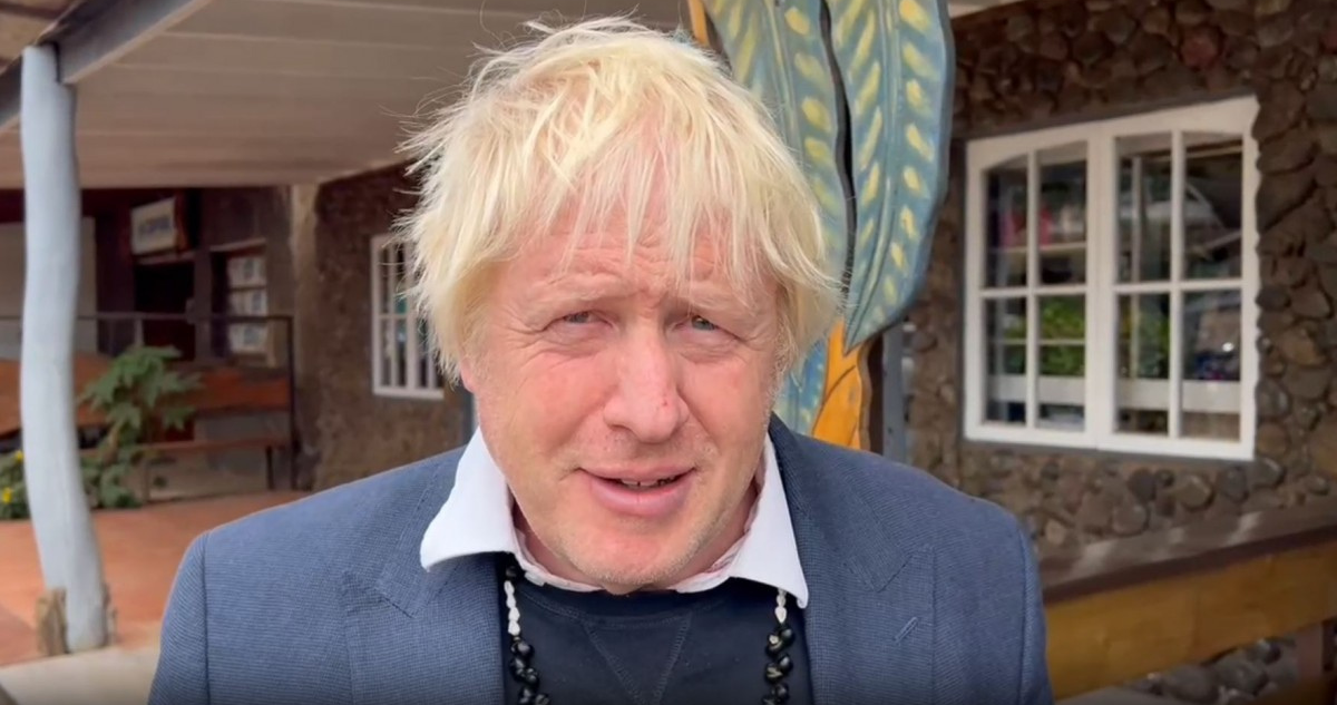 Boris Johnson en Rapa Nui