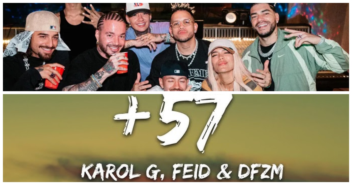Cambian letra de “+57” en YouTube y Spotify tras críticas por apología a la sexualización de menores