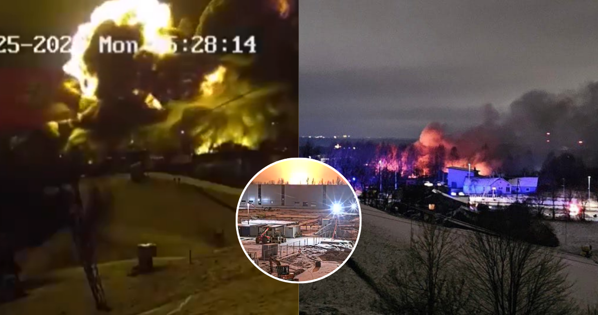 Cámaras captan la impactante explosión de avión de carga Boeing 737 tras estrellarse en Lituania