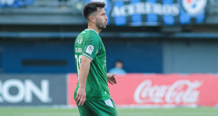 Carlos Villanueva jugando en el Audax Italiano Huachipato