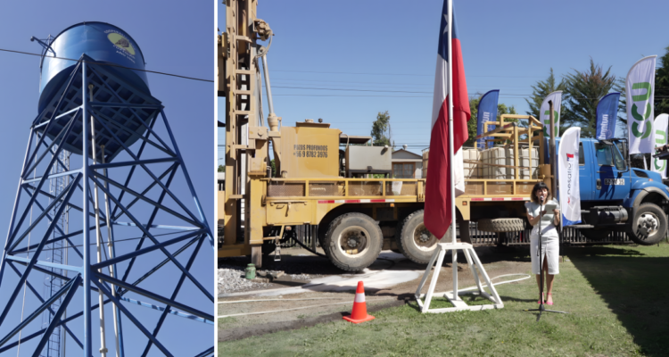 CCU y Desafío Levantemos Chile construyen pozo que llevará agua potable a 500 familias en Copequén