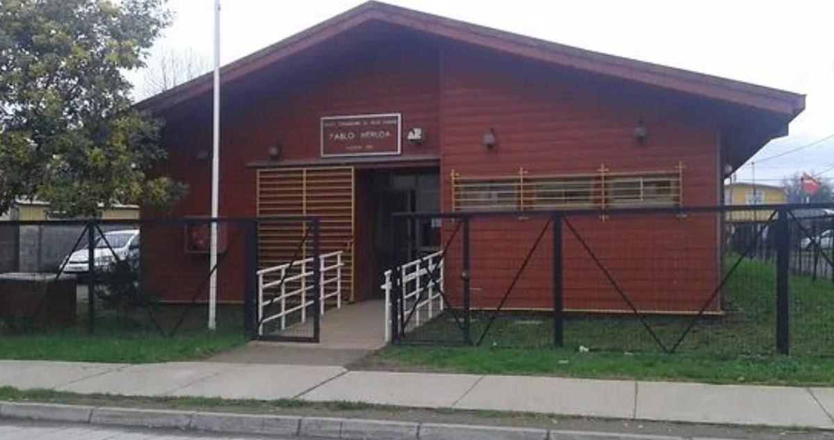 Frontis del Cecosf Pablo Neruda de Valdivia
