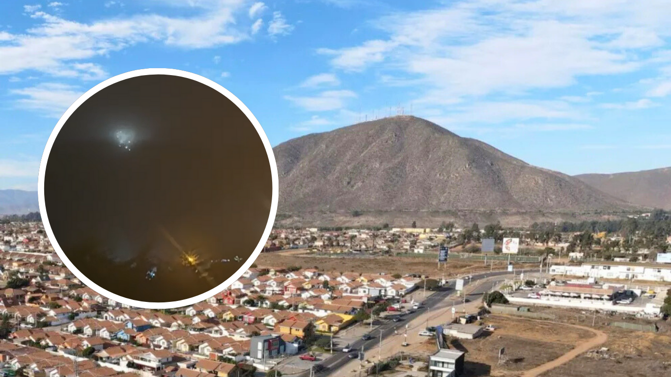 En la imagen, el Cerro Grande de Coquimbo.