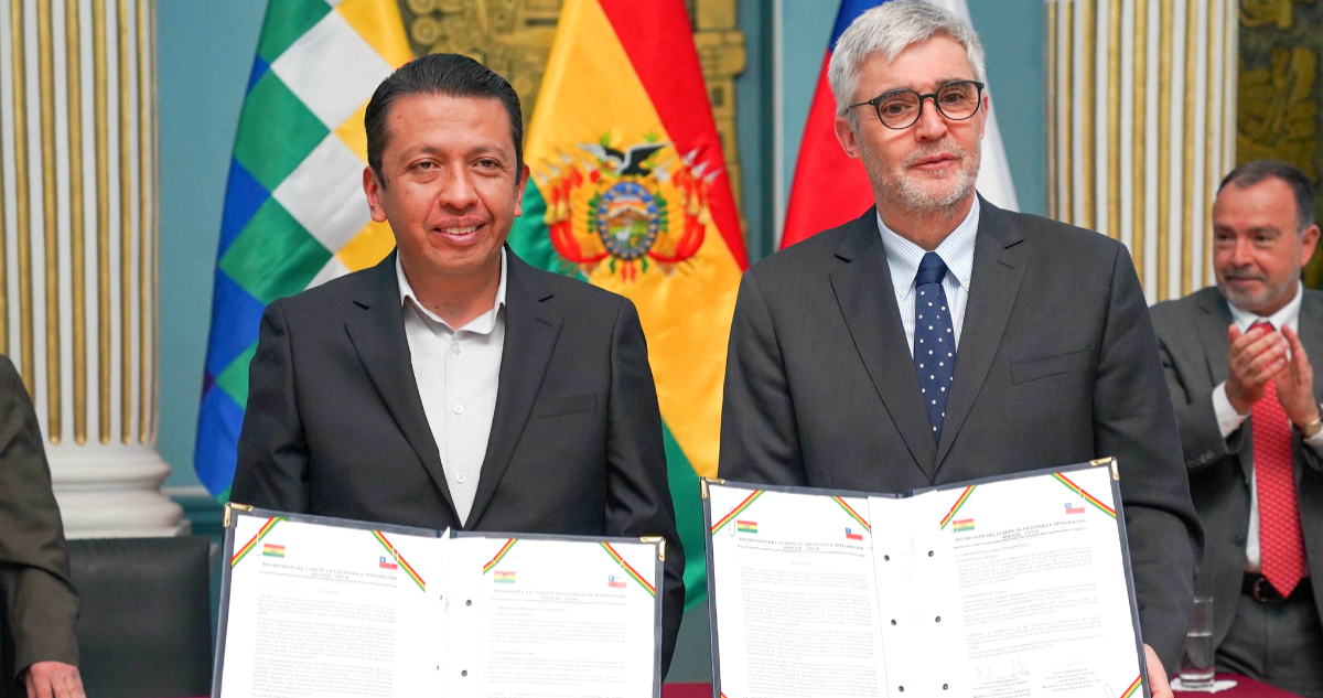 Chile y Bolivia coordinan en encuentro en La Paz acciones conjuntas en la integración fronteriza