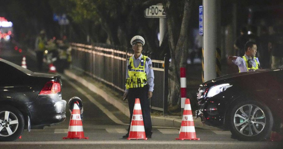 policía chino