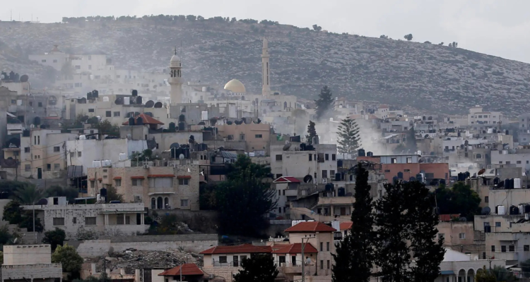 Campo de refugiados de Jenin, al norte de Cisjordania, durante una redada de las fuerzas israelíes