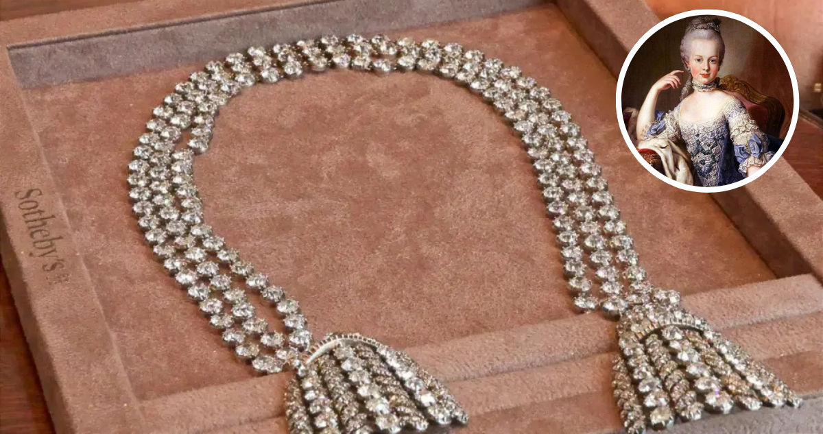 Subastan en $4.8 millones de dólares collar vinculado a María Antonieta, la última reina de Francia