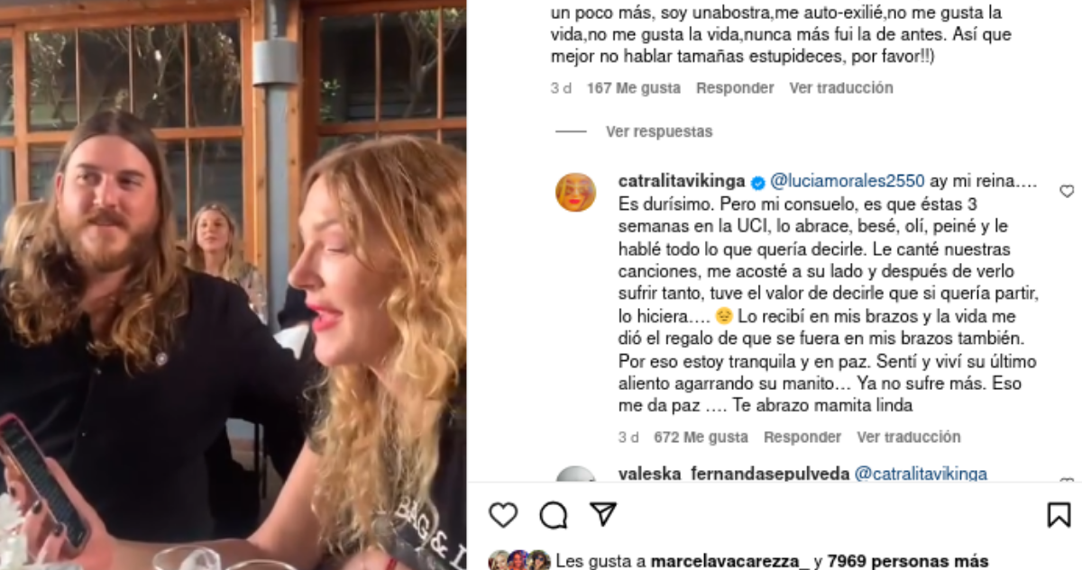 Publicación de Catalina Pulido en Instagram