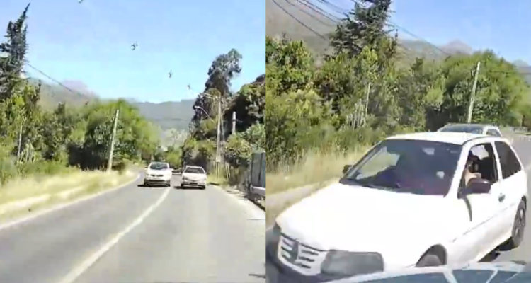 Viralizan peligrosa maniobra de chofer en San José de Maipo: fue formalizado por conducir ebrio