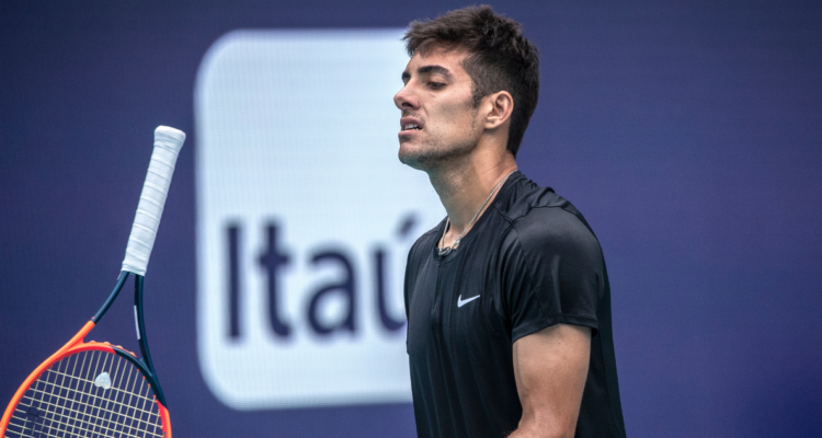 Cristian Garin revela su frustración y problemas en la actual temporada del circuito ATP.