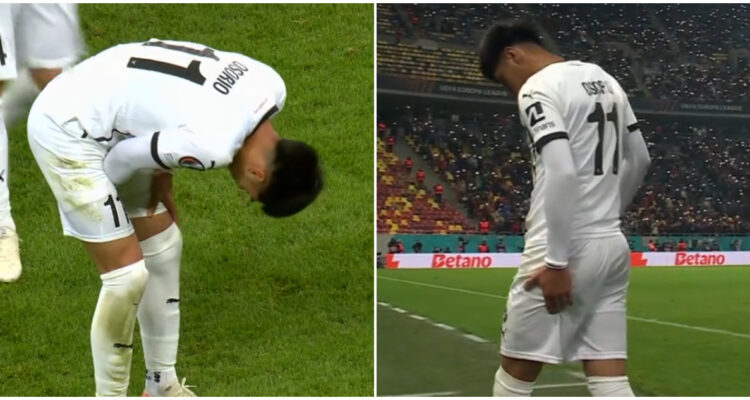 Darío Osorio y su lesión con el Midtjylland