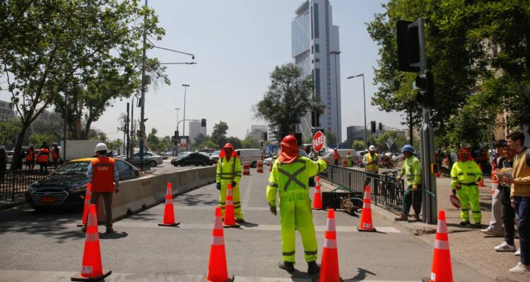 Avanzan obras de remodelación en Plaza Italia: habrá nuevos desvíos desde el 5 de diciembre