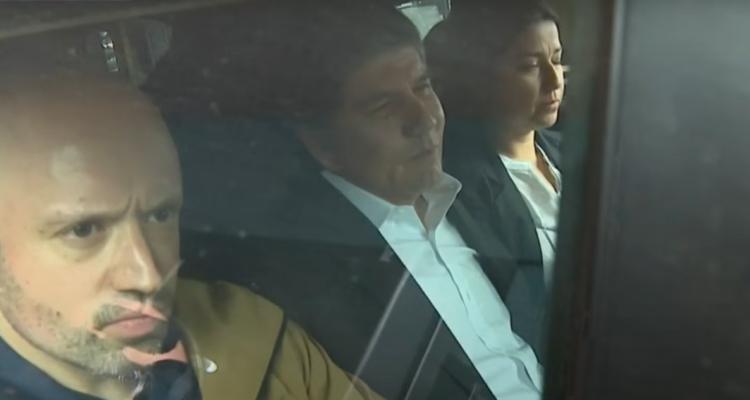 Imagen de Manuel Monsalve tras su detención