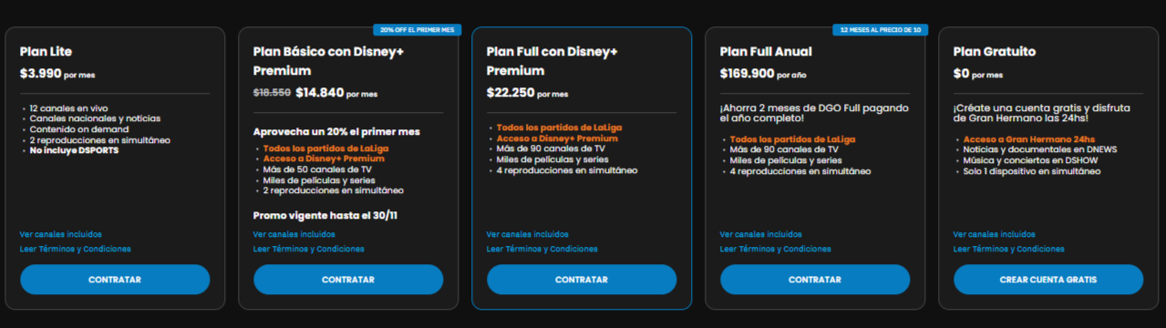  streaming descuentos promociones ofertas Black Friday