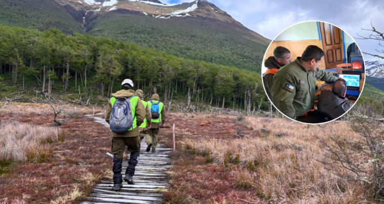 Intensa búsqueda de tres turistas extraviados en Tierra del Fuego: salieron a trekking y no volvieron