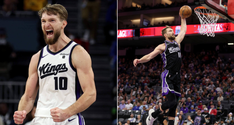 Domanta Sabonis se lució y rompió histórico récord en la NBA.