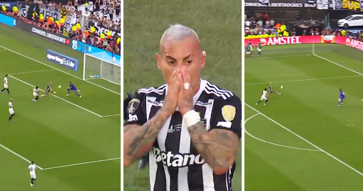 Eduardo Vargas falló dos mano a mano en final de Copa Libertadores.