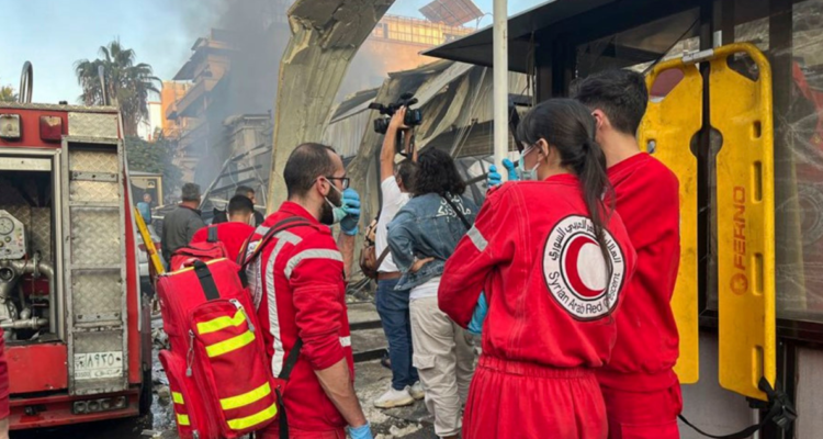 Suben a casi 80 muertos tras ataque de Israel en la histórica ciudad de Palmira, en centro de Siria