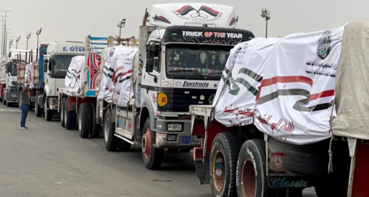 Gaza: ONU denuncia que cerca de 100 camiones de ayuda humanitaria fueron saqueados este fin de semana