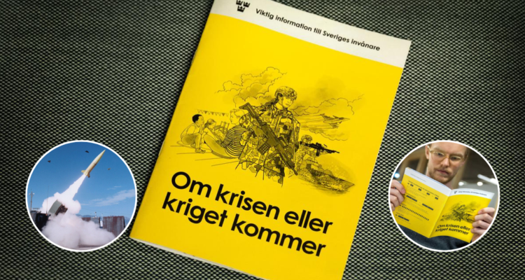 Suecia, Finlandia y Noruega entregan manuales sobre qué hacer en caso de una guerra a sus ciudadanos