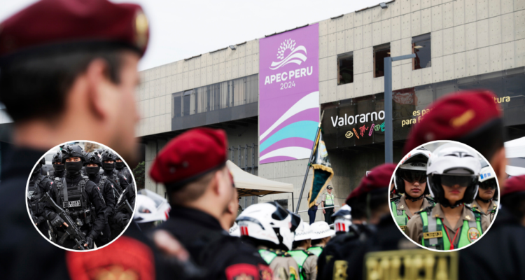 Con gran despliegue de seguridad: Perú inicia en Lima la semana de líderes del APEC 2024