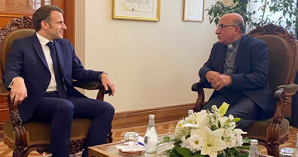 El cercano diálogo entre Emmanuel Macron y Fernando Chomalí sobre rol de la Vicaría de la Solidaridad