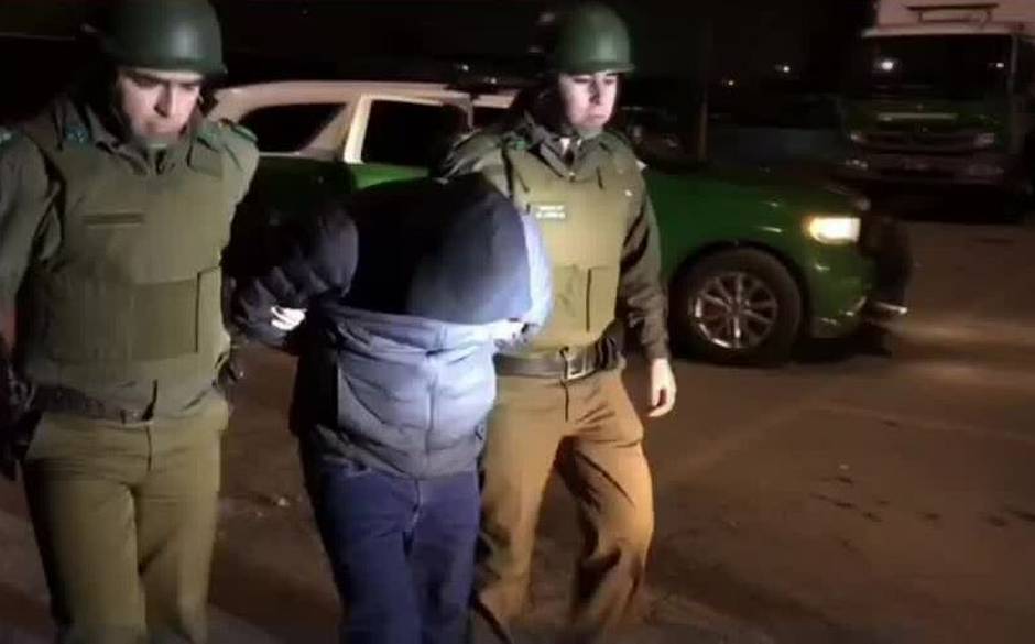 El Cojo César, durante su detención en 2019