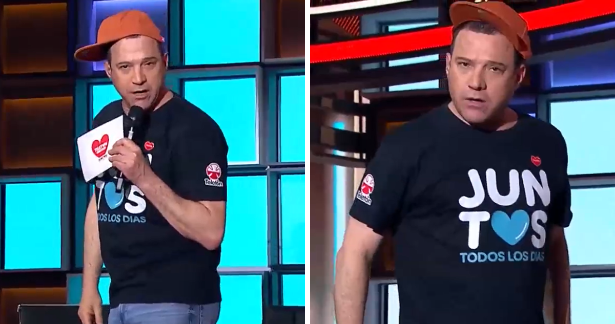 El épico momento de Julian Elfenbein rapeando en Teletón para presentar a XZ: “Entro en onda”