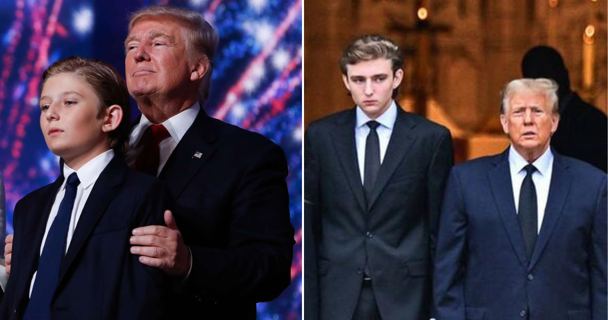 Quién es Barron Trump