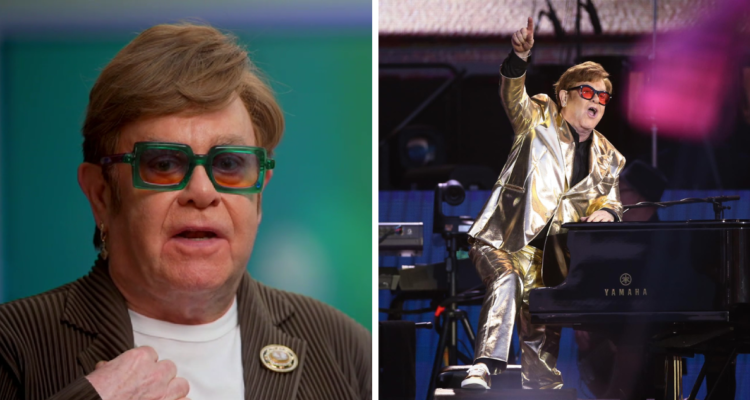 Elton John en entrevista para Good Morning America y en festival Glastonbury