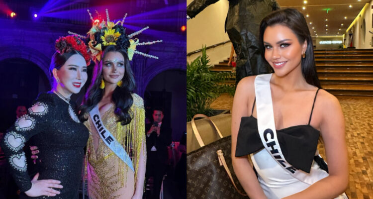 Emilia Dides en Miss Universo