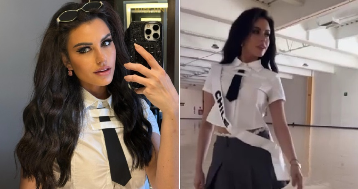 Emilia Dides en Miss Universo