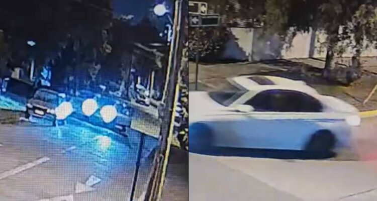 Estaban estacionados: video capta encerrona contra Marcelo Barticciotto y Antonella Ríos