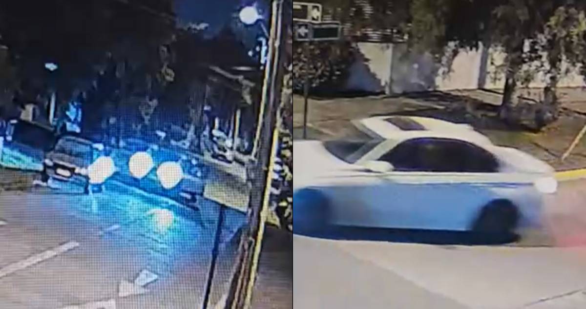 Estaban estacionados: video capta encerrona contra Marcelo Barticciotto y Antonella Ríos