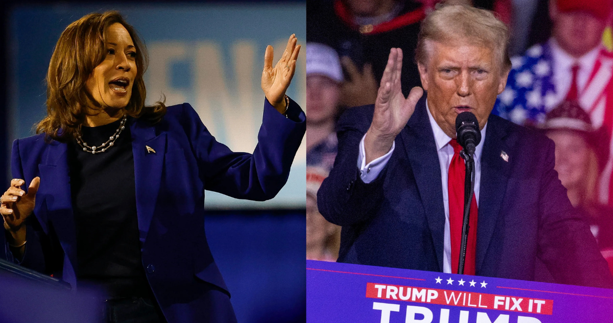 Kamala Harris y Donald Trump