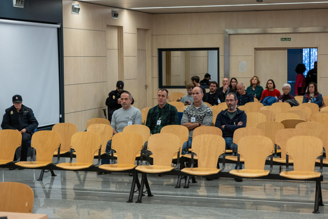 Francisco Javier 'Patxi' Makazaga, Jon Zubiaurre, Imanol Miner Villanueva y Asier García Justo 