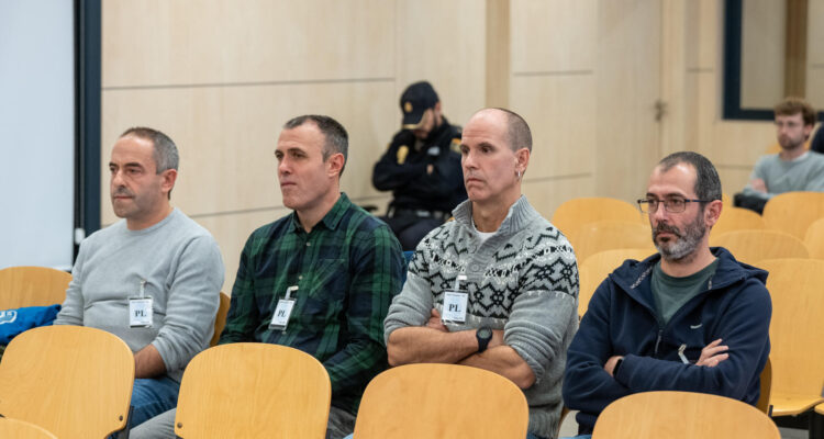 Francisco Javier ‘Patxi’ Makazaga, Jon Zubiaurre, Imanol Miner Villanueva y Asier García Justo