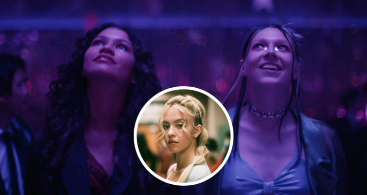 Zendaya, Hunter Schafer y Sydney Sweeney en Euphoria en referencia a tercera entrega