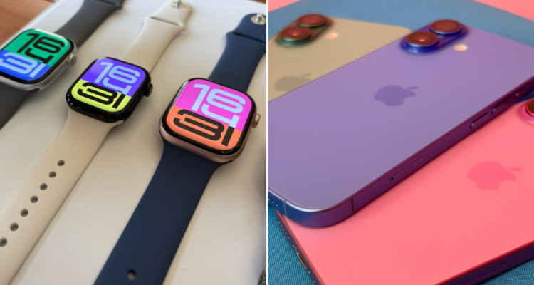 En la imagen, los nuevos Apple Watch Series 10 y el iPhone 16.