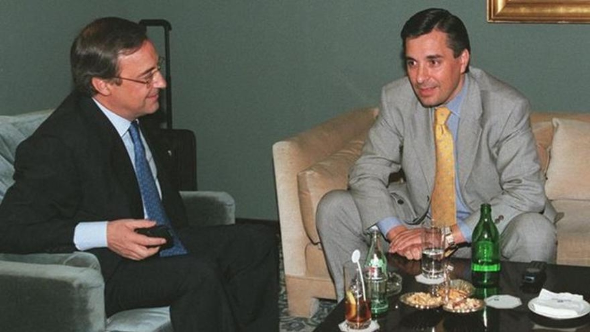 Florentino Pérez y José Veiga