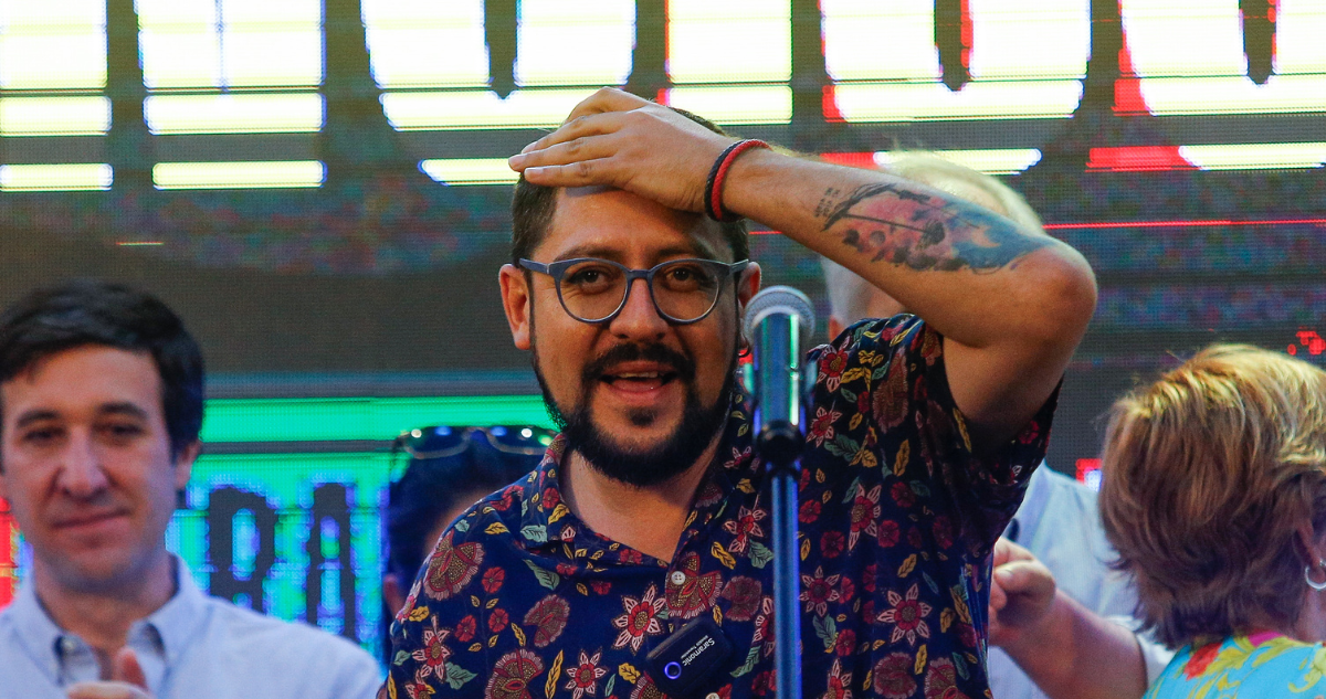 Francisco Orrego da discurso tras derrota