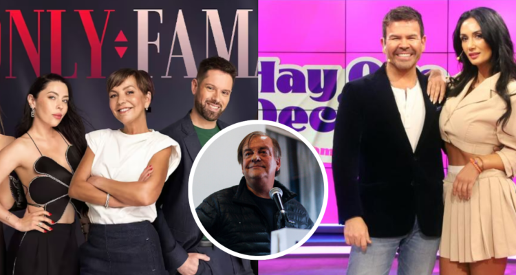 Fotografia promocional de Only Fama y Hay que decirlo en referencia a farándula en TVN