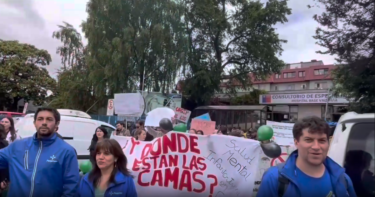 Funcionarios de salud mental infanto juvenil de Los Ríos
